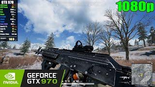 GTX 970 | PUBG - 1080p (tested in 2023)