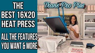 The Best 16x20 Heat Press for Your Business | Trans Pro Plus Semi Auto Heat Press