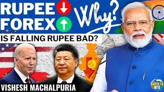 Falling of Indian Rupee is Bad or Good for India | English | #indianeconomy