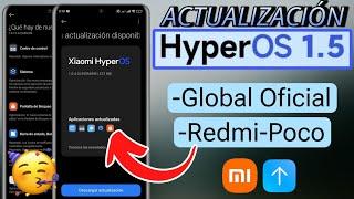 NUEVO HYPEROS 1.5 HA LLEGADO PARA TU XIAOMI-POCO | ACTUALIZA YA!