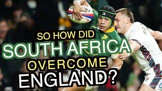 So how did South Africa overcome England? | Autumn Nations Series