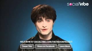 Daniel Radcliffe PSA for Socialvibe.com & The Trevor Project