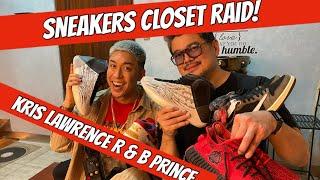 CELEBRITY SNEAKERS CLOSET RAID: R & B PRINCE KRIS LAWRENCE'S GRAIL KICKS & HIS YEEZY QUANTUM