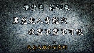 推背圖第43象(上集) 「黑兔走入青龍穴，欲盡不盡不可說」中共政權在這幾年如何巨變之奧秘！會滅亡嗎? #推背圖中共 #推背圖台灣