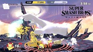 Super Smash Bros Ultimate Master Hand Boss Battle!