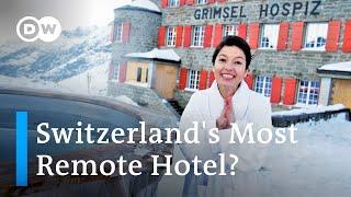 Isolated Luxury Hotel on a Mountaintop in the Swiss Alps – a Long Journey to Check-in