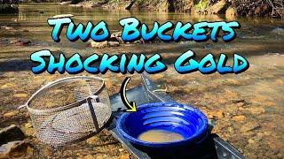 Amazing Gold found in 2 Buckets of Dirt