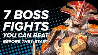 7 Boss Fights You Can Win Before they Even Start