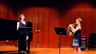 Kirsten O'Donnell and Rachelle Huffman's Junior Recital