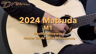 Dream Guitars - 2024 Matsuda M1, Brazilian Rosewood & Master Grade Swiss Moonspruce #guitardemo