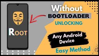 How To ROOT without unlocking Bootloader? // Root Without Bootloader Unlock.️