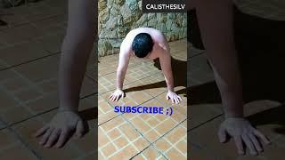 Push Ups for stronger muscles - pull ups challenge - calisthenics workout @Calisthesilv #shorts