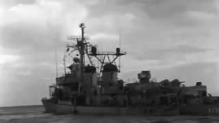 ΡΟΔΟΣ 1968 - USS Bache (DD-470) aground off Rhodes, Greece