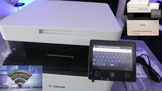 How to Connect Canon I-SENSYS MF651CW  Printer To A Wireless (WIFI) Network