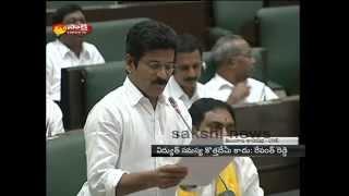 CM KCR Vs TTDP MLA Revanth Reddy - Telangana Assembly Sessions