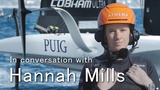 Hannah Mills on a historic Women's America's Cup