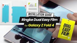 Galaxy Z Fold 4 (2022) | Ringke Dual Easy Film - Installation Guide