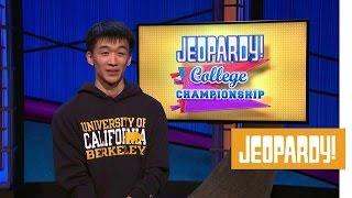 College Championship | Kevin Shen | Jeopardy!