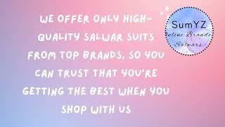 About SumYZ online branded Salwars   #brandedsalwars