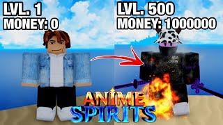 (Anime Spirits) Beginners Guide How to Level Up Best Way [FULL GUIDE] Roblox