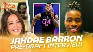 Jahdae Barron on Texas, NFL Combine Performance, What Kind of Big Brother He is, Quinn Ewers, & More