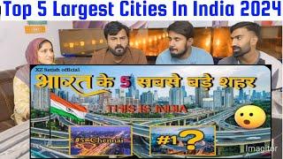 भारत के 5 सबसे बड़े शहर || Top 5 largest cities in India 2024 #knowledge #largestcity #india #mumbai