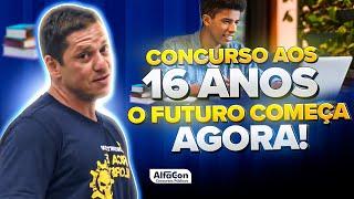 Devo começar a estudar para concursos com 16 anos? - Tio Evandro Responde - AlfaCon