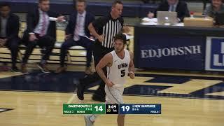 UNH Men's Basketball vs Dartmouth Highlights (12-30-19)