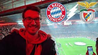 PYRO-SHOW in München  | FC Bayern vs. Benfica Lissabon UCL Stadionvlog | RAWfootball