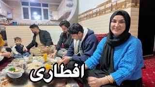 ولاگ آشپزی و افطاری و با فامیل \ Iftar with family️