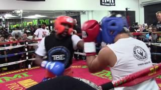 Floyd Mayweather Destroys Sparring Partners!