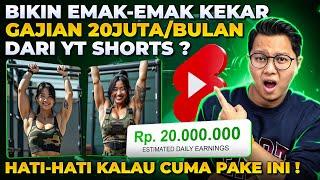 MAKE MUSCLE MOTHERS EARN 20 MILLION PER MONTH FROM SHORTS USING AI? CAN IT REALLY BE MONETIZED?