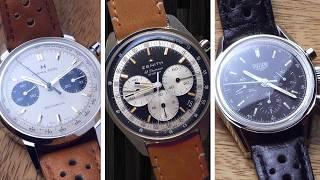 Swiss Chronographs Compared - Entry vs Mid vs Luxury Detailed Review (Zenith/Hamilton/TAG Heuer)