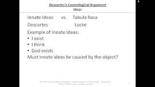 16a.03 Descartes - Innate Ideas