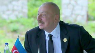 Ильхам Алиев проводит саммит ОТГ в Шуше. Подписание документов
