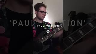 My new Single ‘Paul Position’ is out now! Watch the full video on my YouTube channel! #guitar