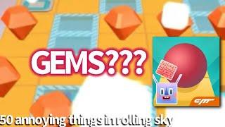 50 Annoying Things in Rolling Sky