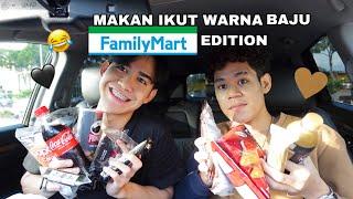 MAKAN IKUT WARNA BAJU  FAMILYMART EDITION 