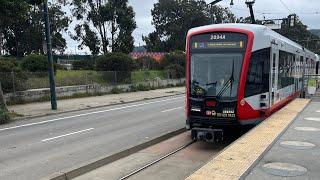 (Back in Service) SF Muni #2094 & #2100 on KT (FULL ROUTE)