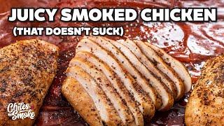 How to Smoke Chicken Breast That Doesn't SUCK