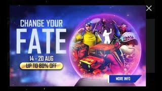 Free fire new change your fate event ka details