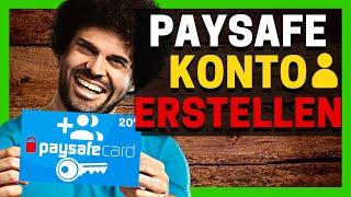 Paysafecard Konto erstellen + anmelden und einrichten!