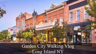 Garden City Long Island | Walking VLOG | New York | USA America