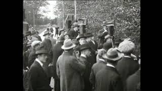 Wedding newsreel of former German Emperor Wilhelm II and Princess Hermine