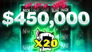 $450,000+ RECORD CHAOS CREW SLOT WIN!! (INSANE)