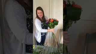 How to make a Hand tied bouquet