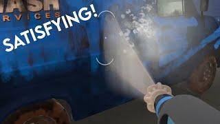 SO SATISFYING | Power Wash Simulator | agoodhumoredwalrus gaming