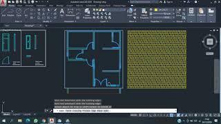 Tugas Komputer Grafis - Langkah langkah Menggambar Rencana Atap Apk AutoCAD - Muh Fais Giffari