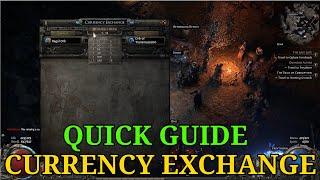 How To Use CURRENCY EXCHANGE In PoE2