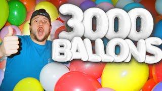 3000 BALLONS DANS MON APPARTEMENT !